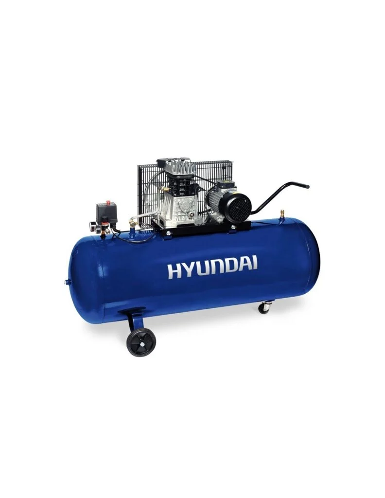 Compresor profesional trifásico Hyundai HYACB200-31T 3,0 HP 200 L
