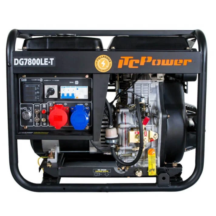 DG7800LET Generador diésel ITC Power 7 kVA trifásico