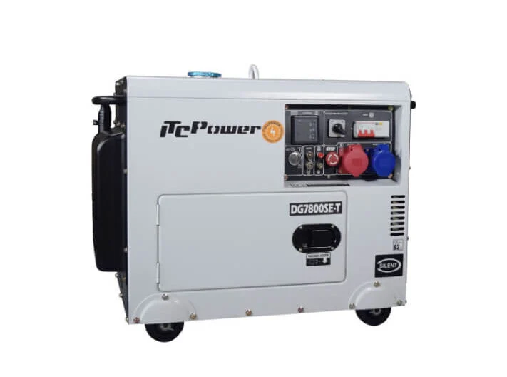 Generador Diésel 7,9 KVA Insonorizado Trifásico DG7800SET