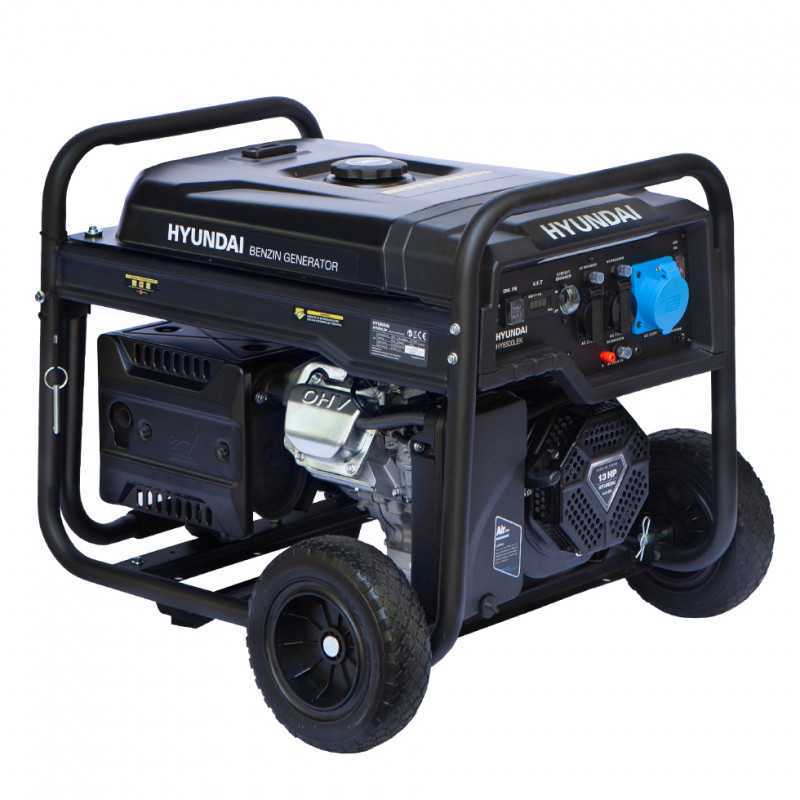 Generador de gasolina Hyundai de 6600w HY9100LEK