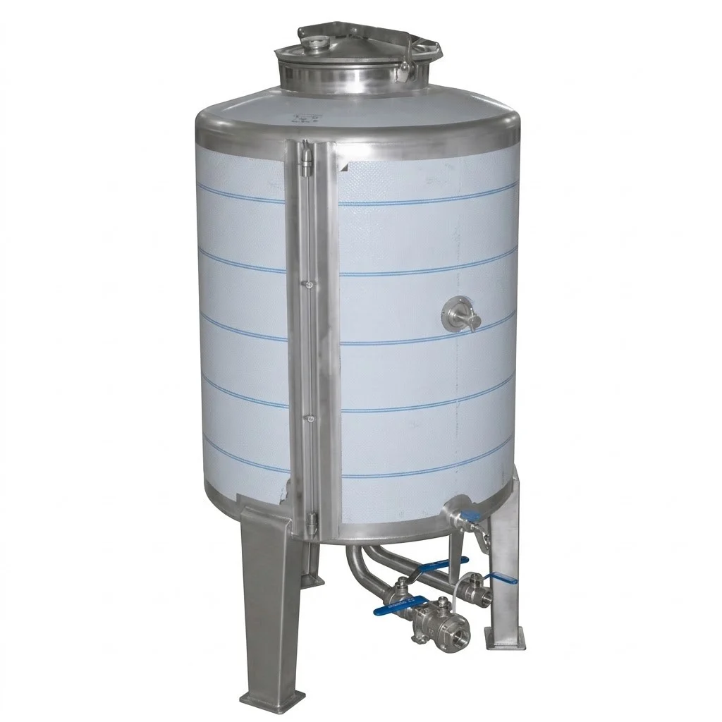 Depósito de estocaje 550 lts. Inox AISI 304