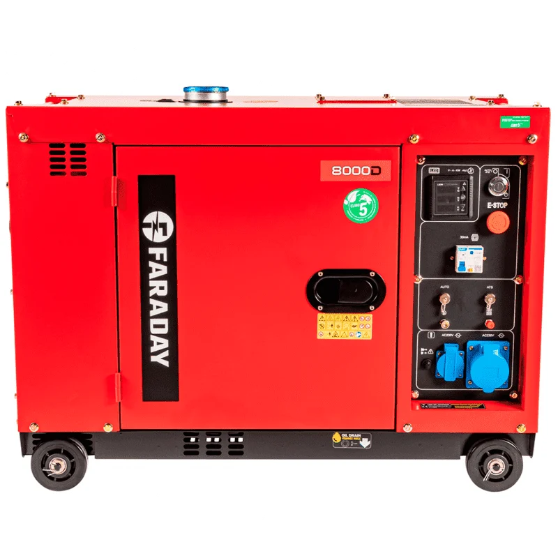 Generador diésel Faraday 6.000 W insonorizado