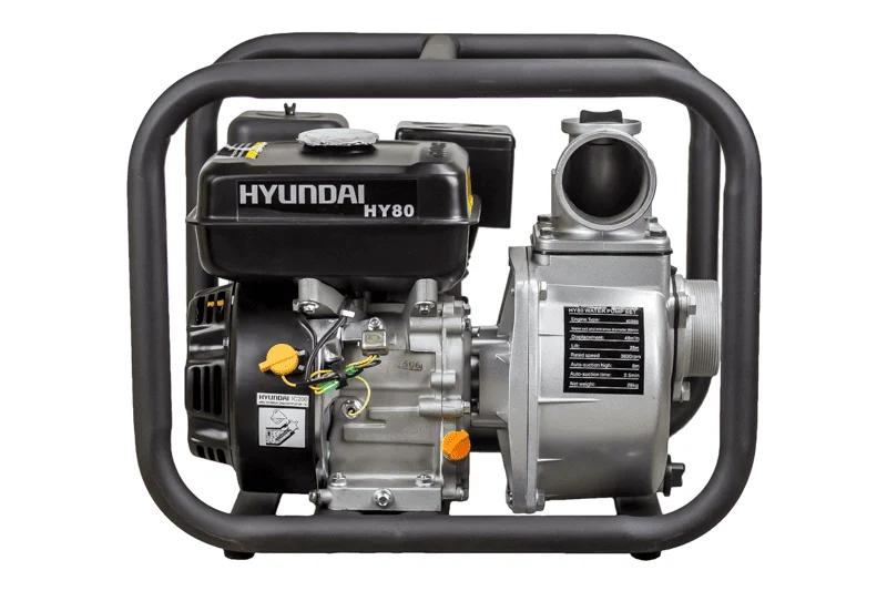 Motobomba Hyundai HY80 gasolina 7HP 60000 L/H