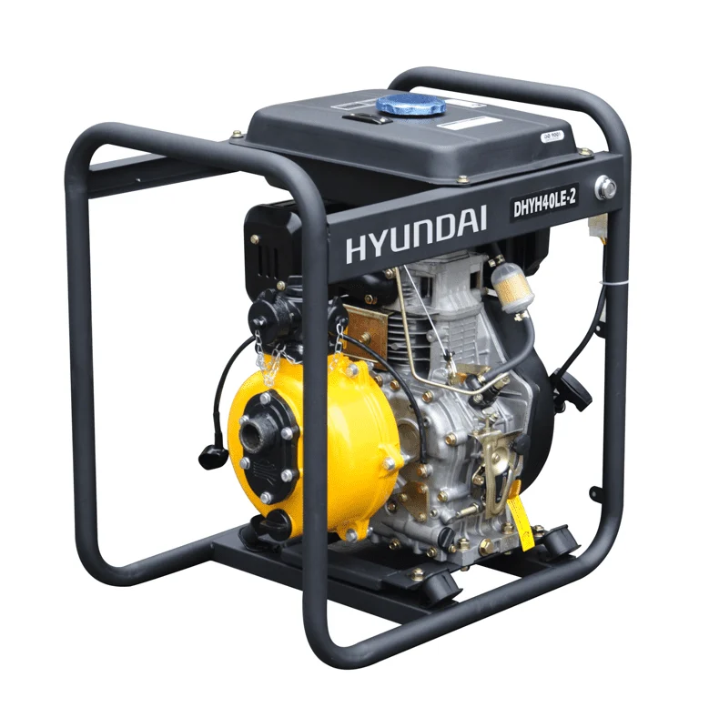 Motobomba Hyundai DHYH40LE-2 diésel alta presión 8,2 bar