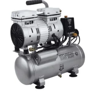 Compresor de aire silencioso Hyundai HYAC6-07S 0,75 HP 6 L