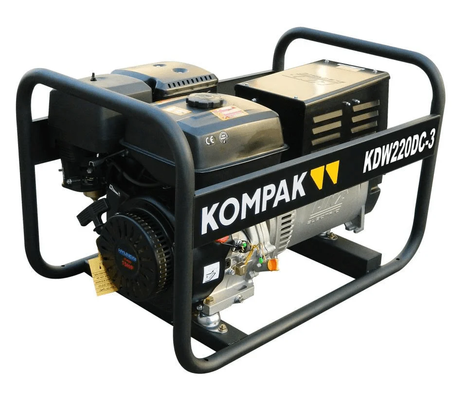 Motosoldadora Kompak gasolina KP-W220DC-3