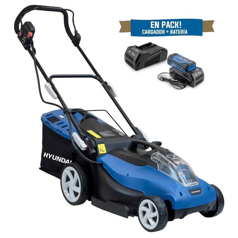 Cortacésped de batería 58V HY-LM3801-58VSET de 800W
