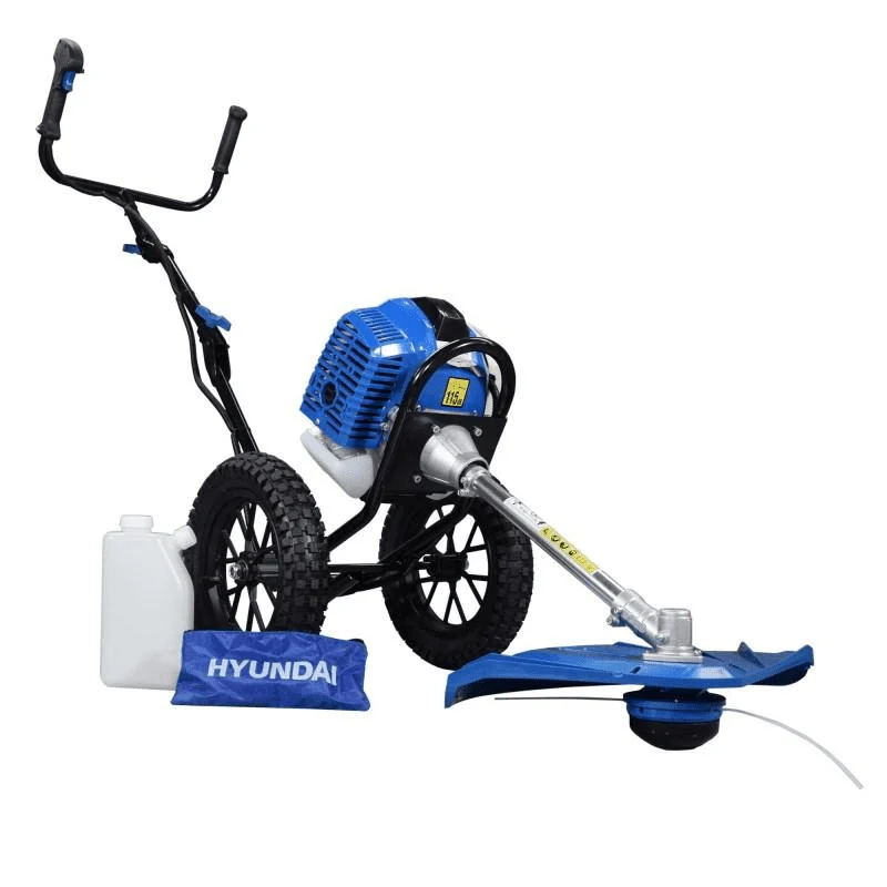 Desbrozadora de ruedas Hyundai HYWT5080 50,8 cc y corte de 42 cm