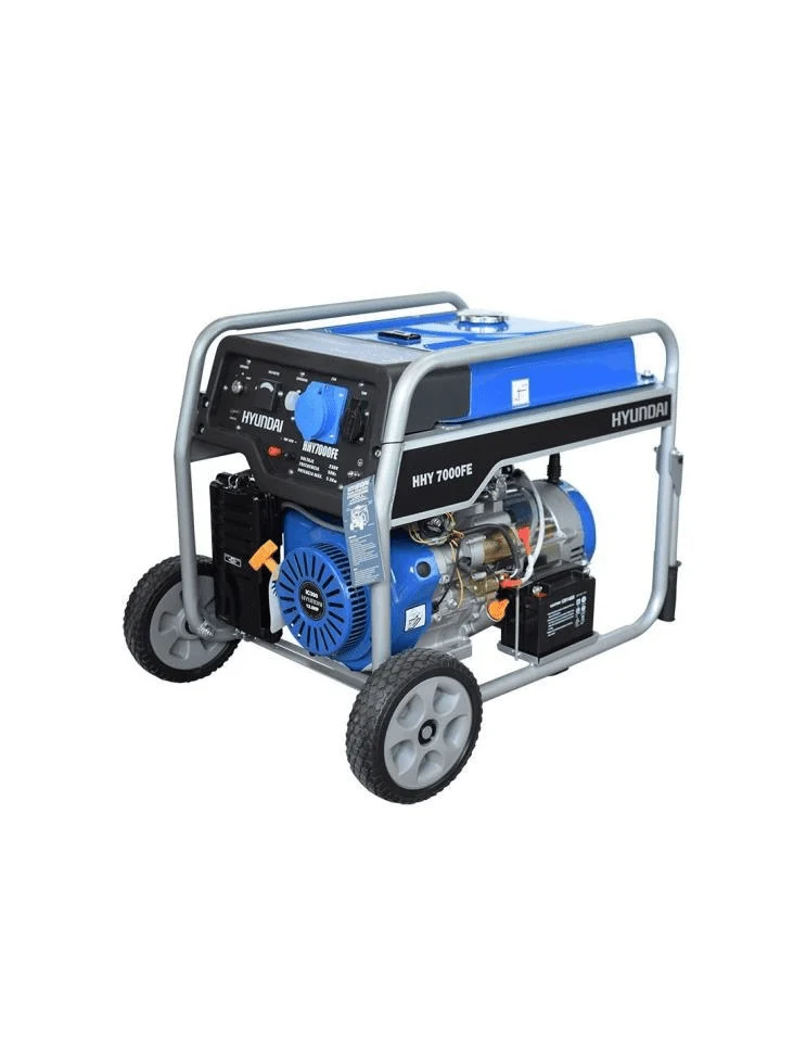 Generador eléctrico gasolina Hyundai 5500w-5,5 KVA HHY7000FEK