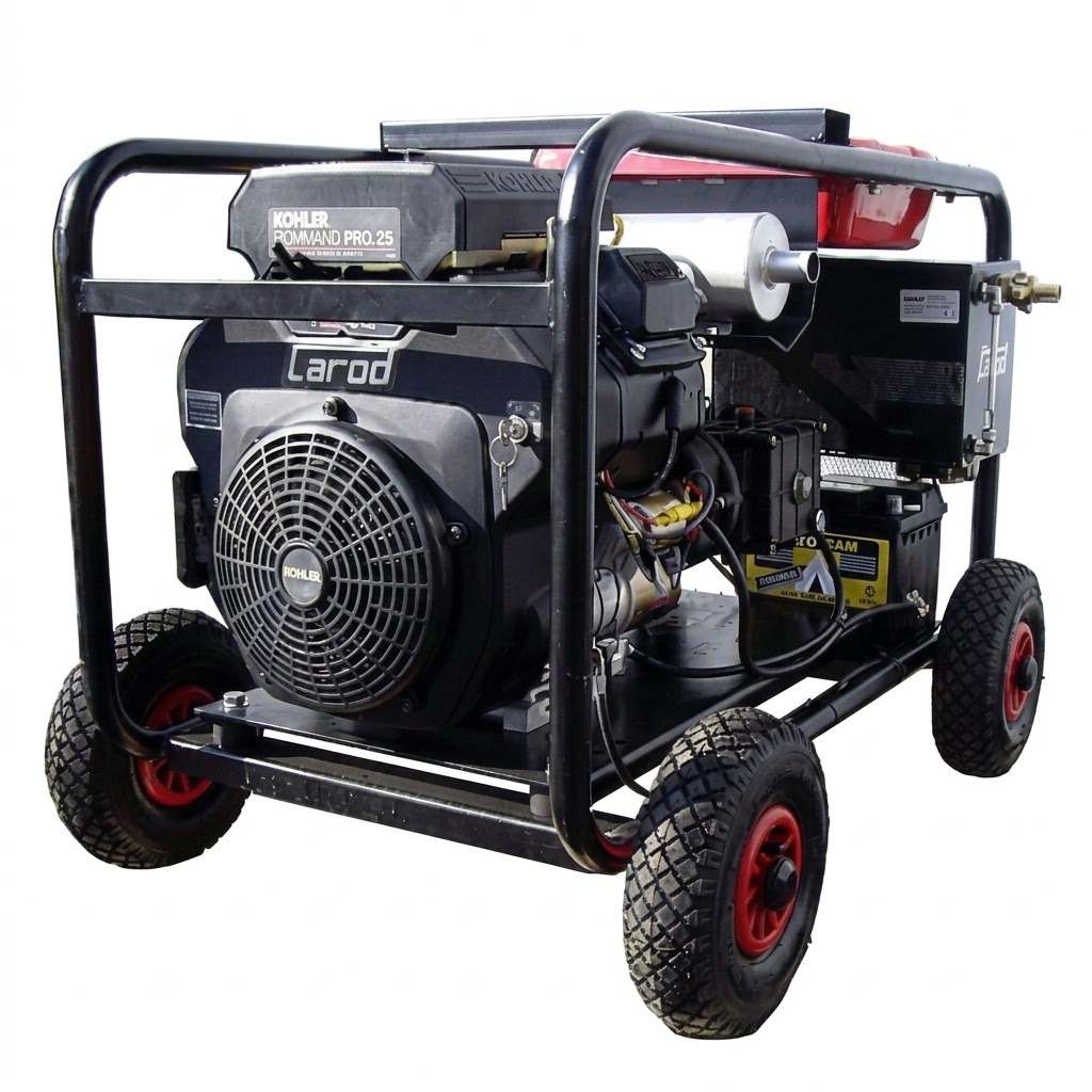 Hidrolimpiadora gasolina Carod AUT-5016LK 500 bares 25 HP motor Kohler
