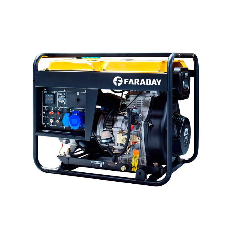 Generador diésel 5/5,5 kW monofásico abierto 6100XE