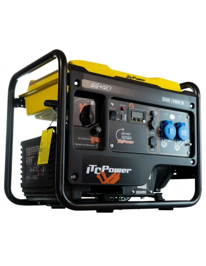 Generador Inverter Gasolina 3900W ITCPower GG40Xi