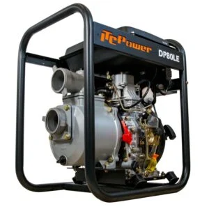 Motobomba Itc Power DP80LE diésel 6,0HP 61600 L/H