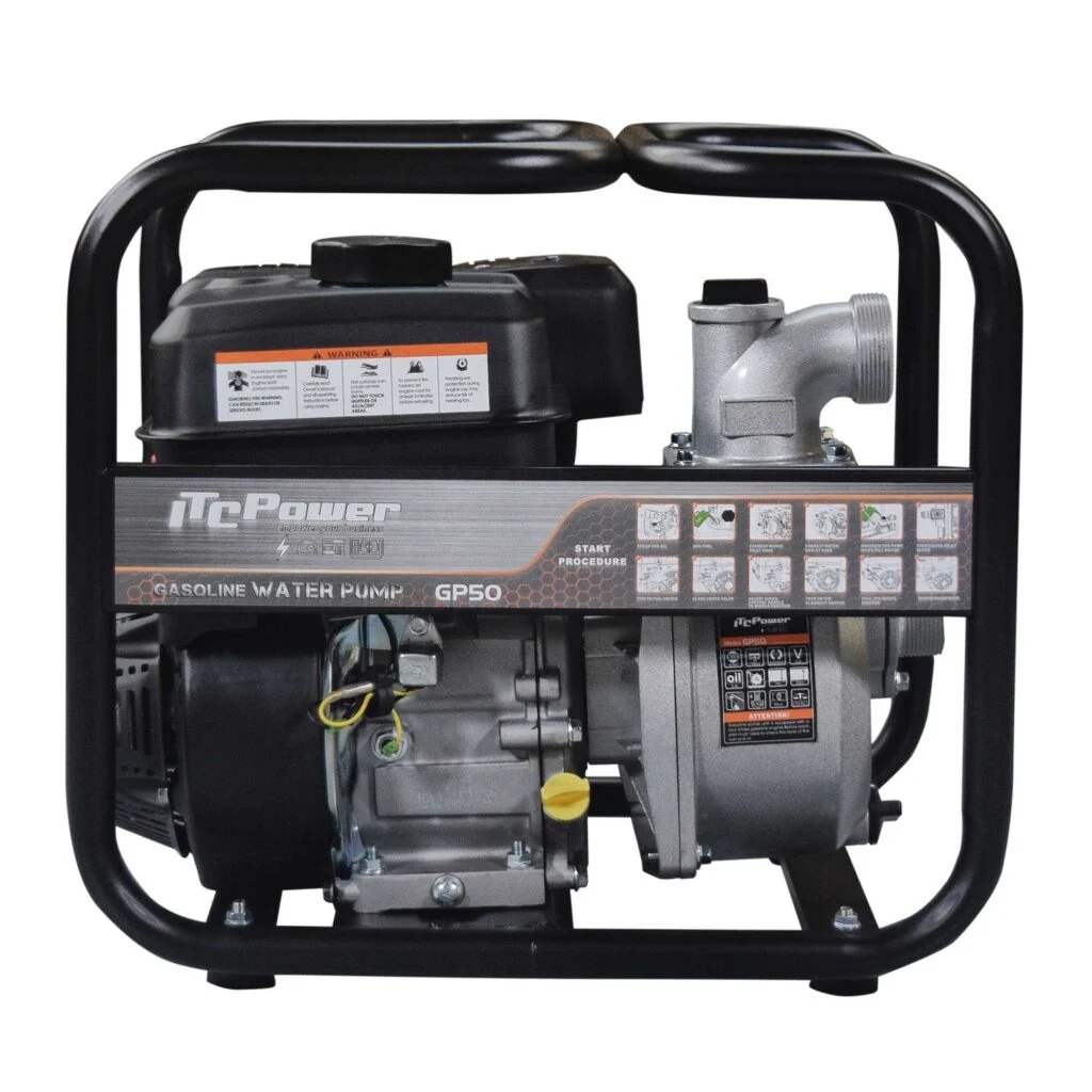 Motobomba Itc Power GP50 gasolina 6,5HP 30000 L/H