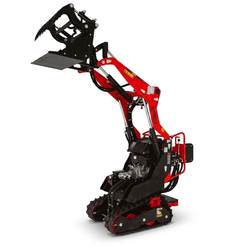 Minicargadora de orugas Roteco Lizard 306 cc 9 HP