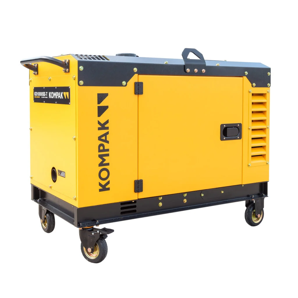 Generador diésel rental IP67 10 kVA Kompak KD10000SE-T