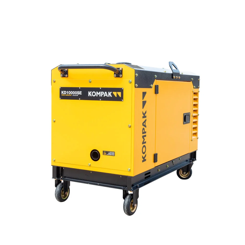 Generador diésel rental IP67 10 kVA Kompak KD10000SE