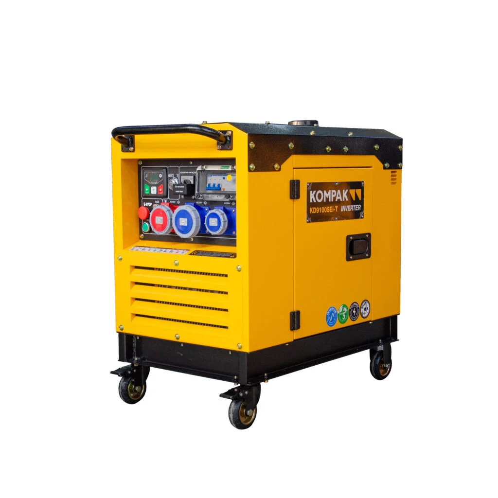 Generador diésel inverter 7,6 kVA Kompak KD9100SEi-T