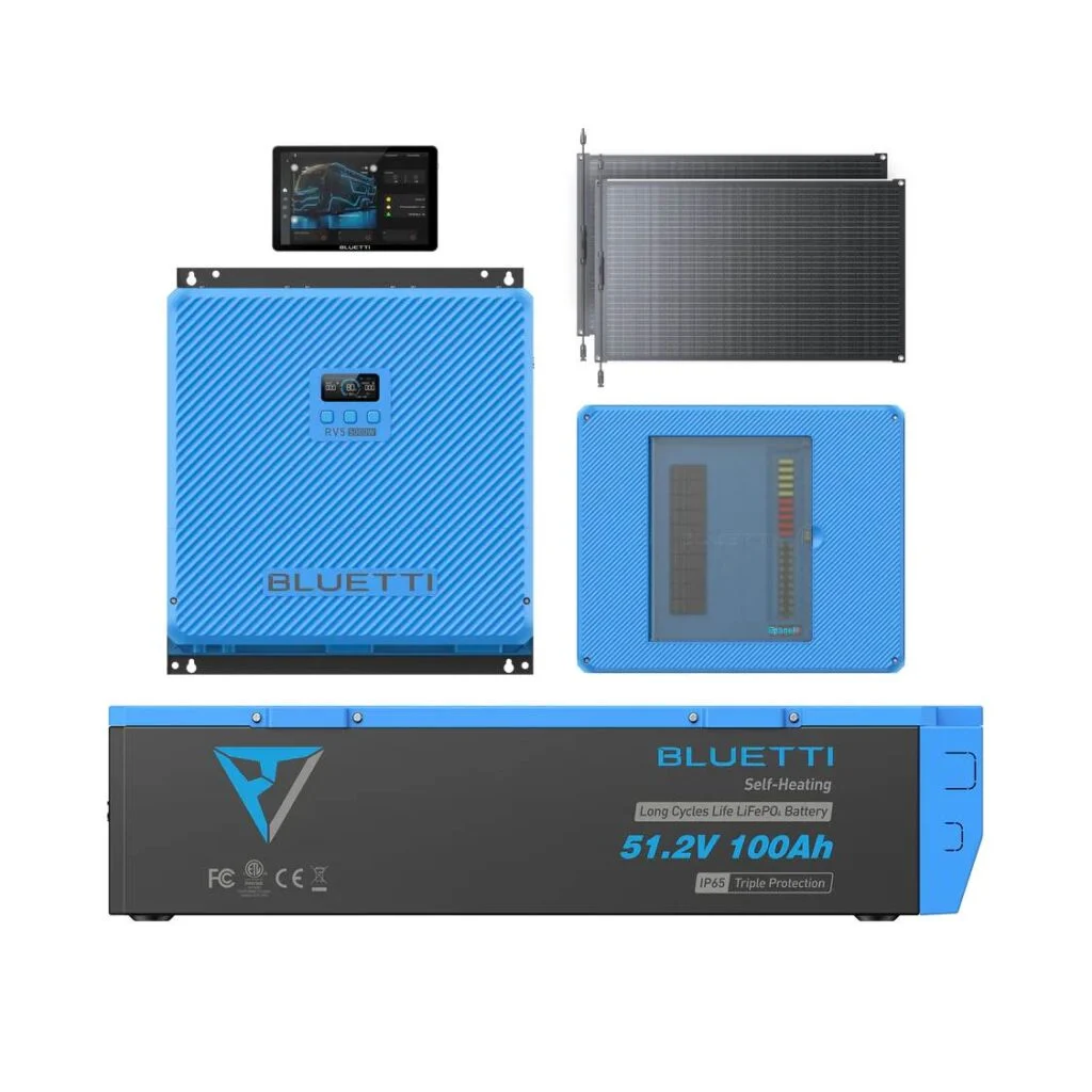 BLUETTI RV5 + B4810 + Epanel + Epad + 200W