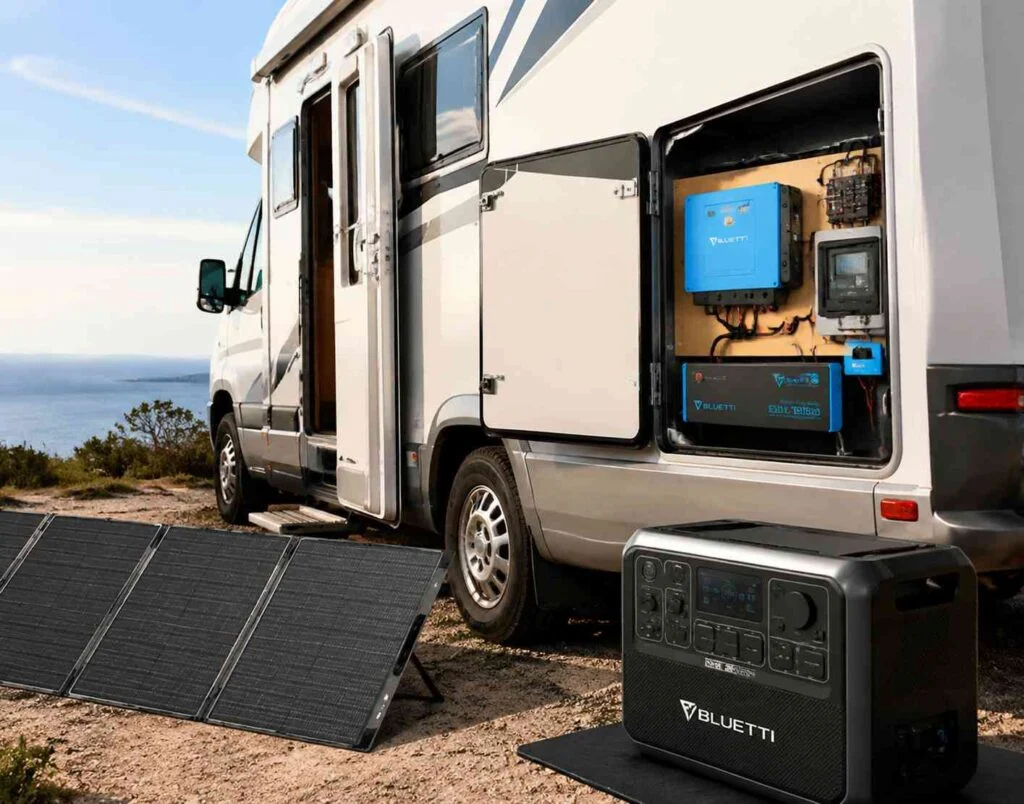 opinión sistema solar para autocaravana bluetti
