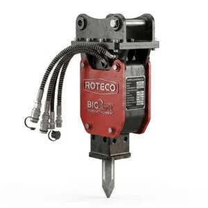 Martillo hidráulico para excavadora Roteco Bigant