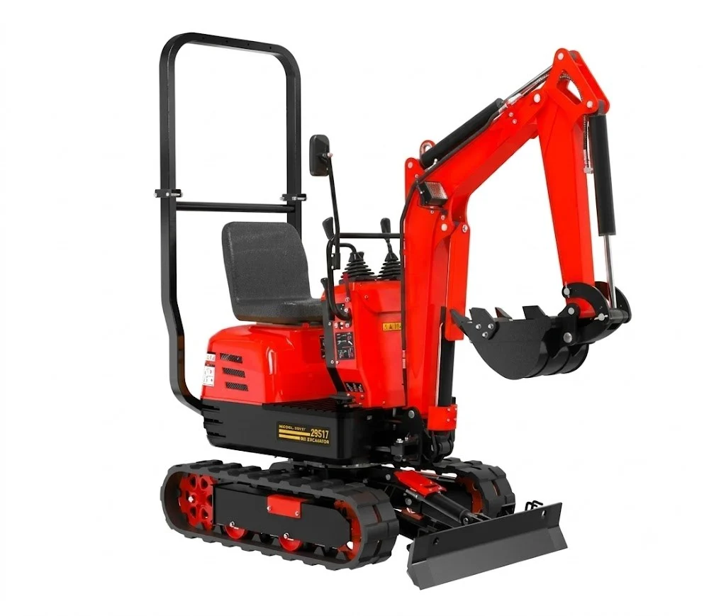 Miniexcavadora de orugas Roteco Bigant 800 gasolina 306 cc 9 HP