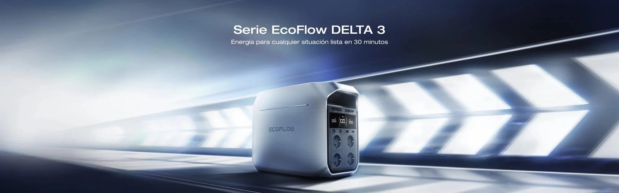 Serie EcoFlow DELTA 3 generación de estaciones portátiles