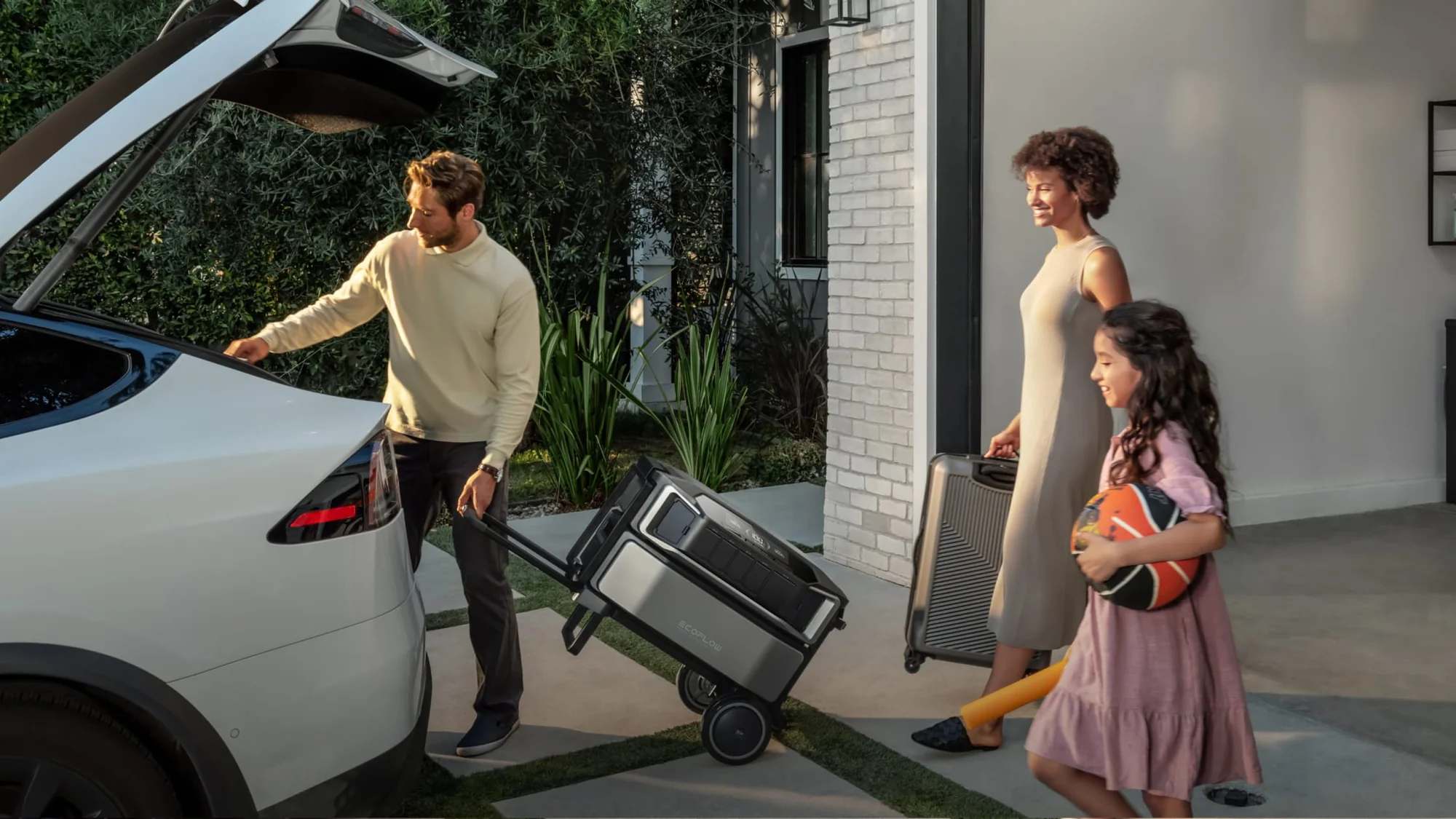 Portabilidad del EcoFlow DELTA Pro Ultra con carrito