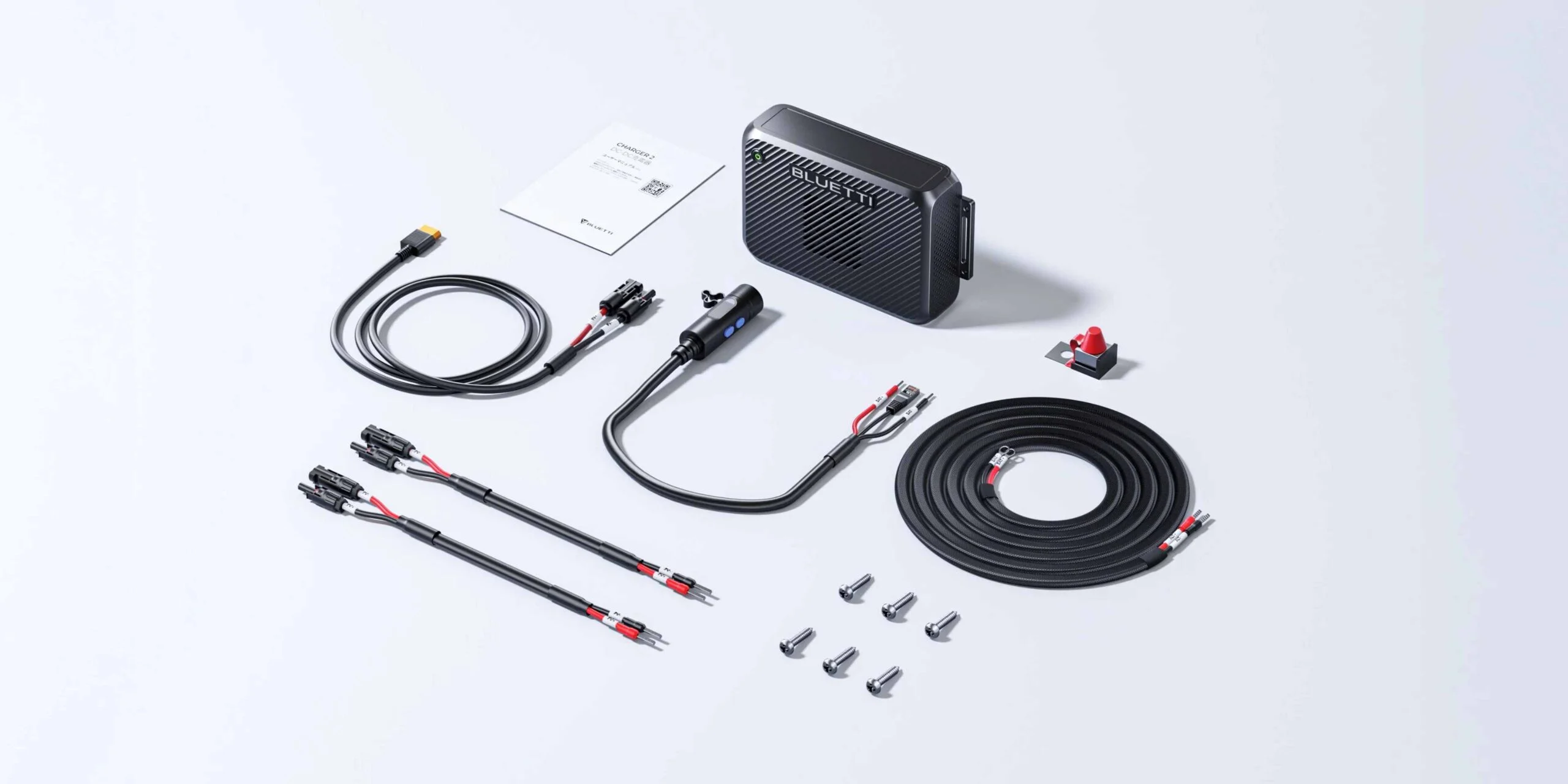 Contenido de la caja del BLUETTI Charger 2