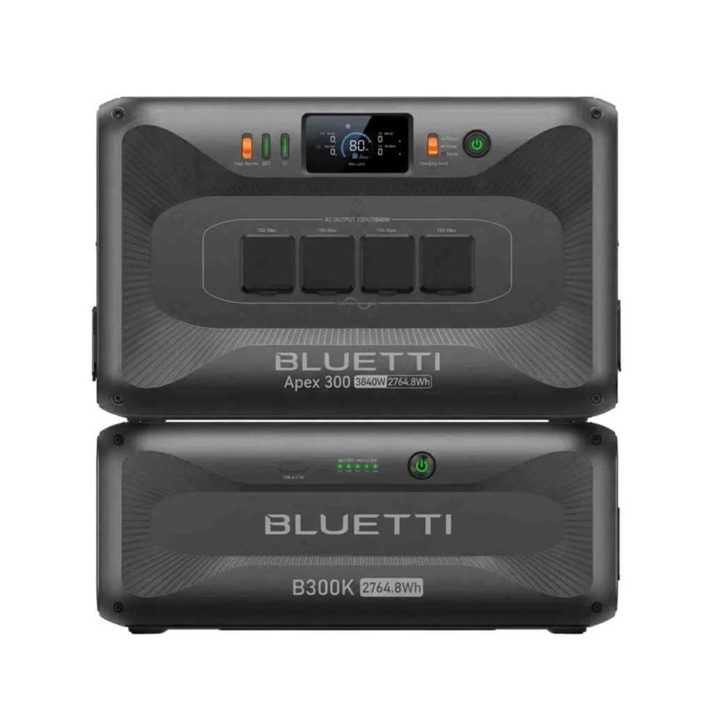 Bluetti Apex 300 + B300K | 5.529,6 Wh