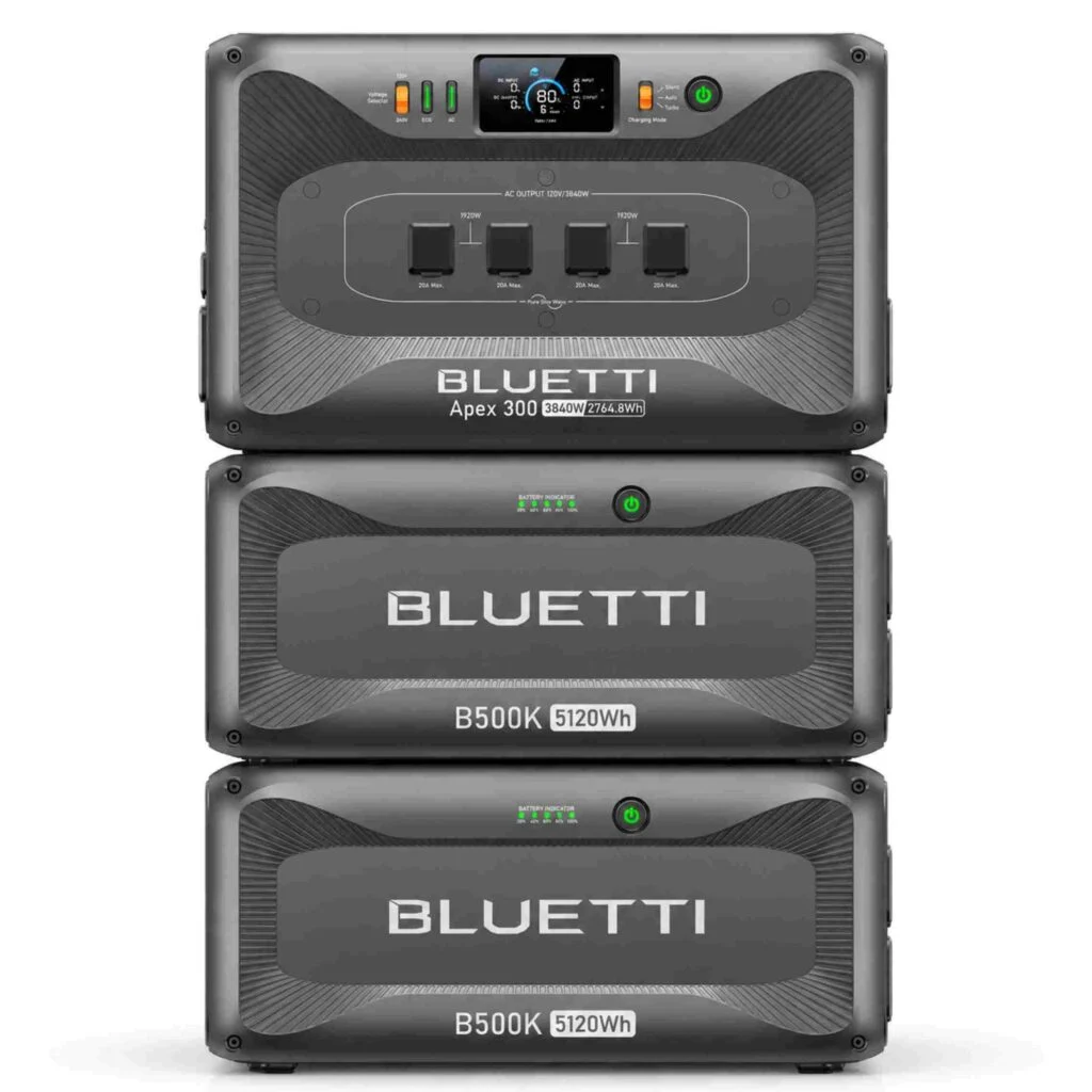 Bluetti Apex 300 + 2 x B500K | 13.004,8 Wh