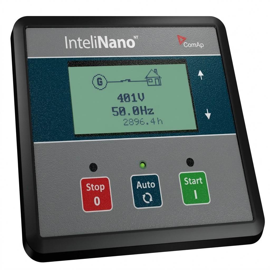 Cuadro de control ComAp InteliNano MRS para generadores