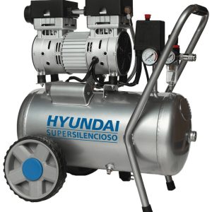 Compresor de aire silencioso Hyundai HYAC24-1S 1,0 HP 24 L