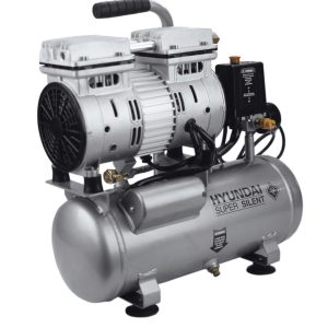 Compresor de aire silencioso Hyundai HYAC6-07S 0,75 HP 6 L