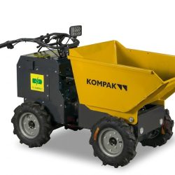 Mini dumper eléctrico hidráulico Kompak KP-MDA300-E articulado 350kg